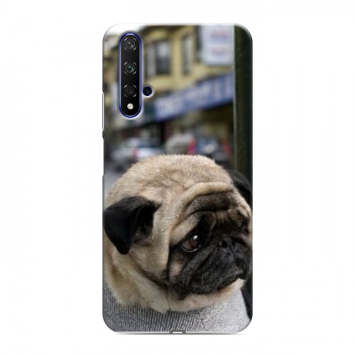 Дизайнерский силиконовый чехол для Huawei Honor 20 Собаки