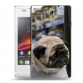 Дизайнерский пластиковый чехол для Sony Xperia E Собаки