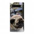 Дизайнерский силиконовый с усиленными углами чехол для Google Pixel 6 Собаки