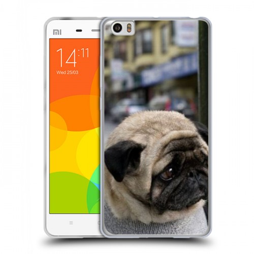 Дизайнерский силиконовый чехол для Xiaomi Mi Note Собаки