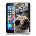 Дизайнерский силиконовый чехол для Microsoft Lumia 640 Собаки