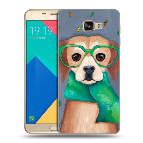 Дизайнерский силиконовый чехол для Samsung Galaxy A9 Собаки