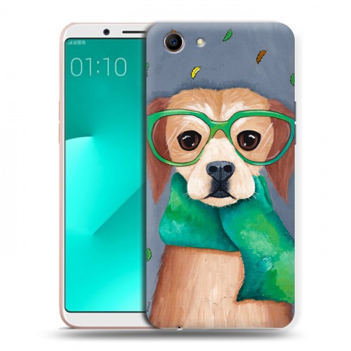 Дизайнерский пластиковый чехол для OPPO A83 Собаки