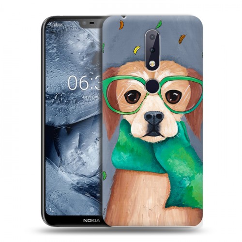 Дизайнерский силиконовый чехол для Nokia 6.1 Plus Собаки