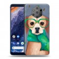 Дизайнерский силиконовый чехол для Nokia 9 PureView Собаки