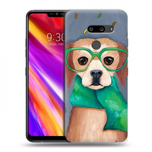 Дизайнерский пластиковый чехол для LG G8 ThinQ Собаки