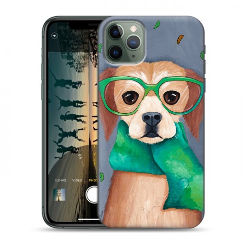 Дизайнерский пластиковый чехол для Iphone 11 Pro Собаки