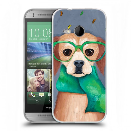 Дизайнерский пластиковый чехол для HTC One mini 2 Собаки