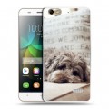 Дизайнерский пластиковый чехол для Huawei Honor 4C Собаки
