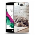 Дизайнерский пластиковый чехол для LG G4c Собаки