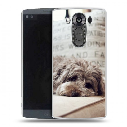 Дизайнерский пластиковый чехол для LG V10 Собаки
