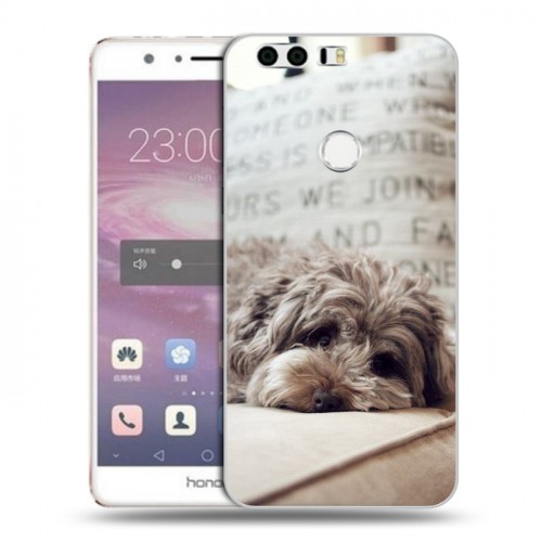 Дизайнерский пластиковый чехол для Huawei Honor 8 Собаки