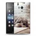 Дизайнерский пластиковый чехол для Sony Xperia acro S Собаки