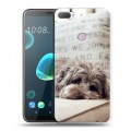 Дизайнерский силиконовый чехол для HTC Desire 12 Plus Собаки