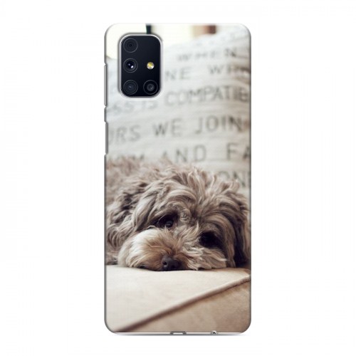 Дизайнерский пластиковый чехол для Samsung Galaxy M31s Собаки