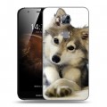 Дизайнерский пластиковый чехол для Huawei G8 Собаки