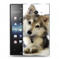 Дизайнерский пластиковый чехол для Sony Xperia acro S Собаки