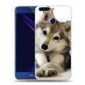 Дизайнерский пластиковый чехол для Huawei Honor 8 Pro Собаки