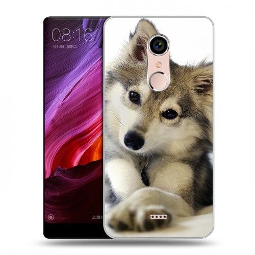 Дизайнерский силиконовый чехол для BQ Strike Selfie Max Собаки