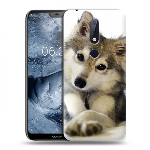 Дизайнерский силиконовый чехол для Nokia 6.1 Plus Собаки