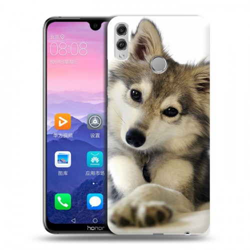 Дизайнерский пластиковый чехол для Huawei Honor 8X Max Собаки