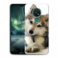 Дизайнерский силиконовый с усиленными углами чехол для Nokia 7.2 Собаки