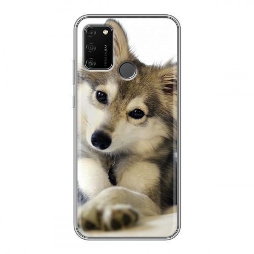 Дизайнерский силиконовый чехол для Huawei Honor 9A Собаки