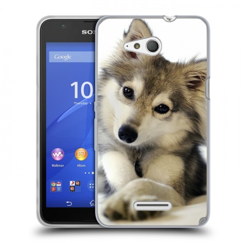 Дизайнерский пластиковый чехол для Sony Xperia E4g Собаки