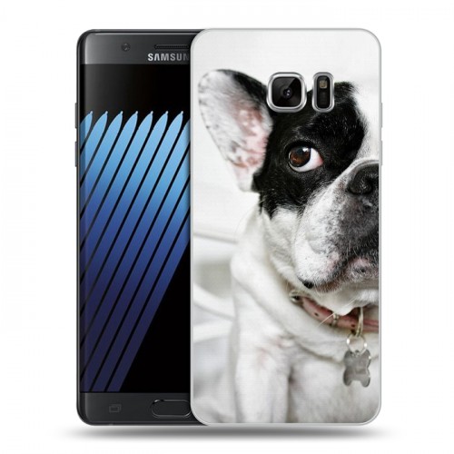 Дизайнерский пластиковый чехол для Samsung Galaxy Note 7 Собаки