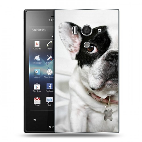 Дизайнерский пластиковый чехол для Sony Xperia acro S Собаки