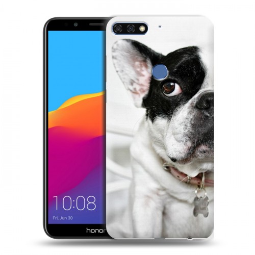 Дизайнерский пластиковый чехол для Huawei Honor 7C Pro Собаки