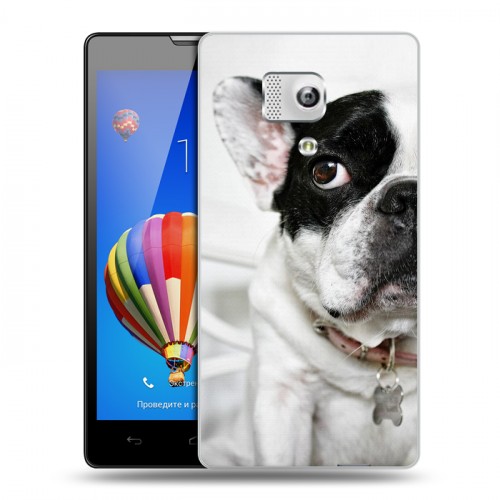 Дизайнерский пластиковый чехол для Huawei Honor 3 Собаки