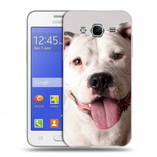Дизайнерский силиконовый чехол для Samsung Galaxy J7 Собаки