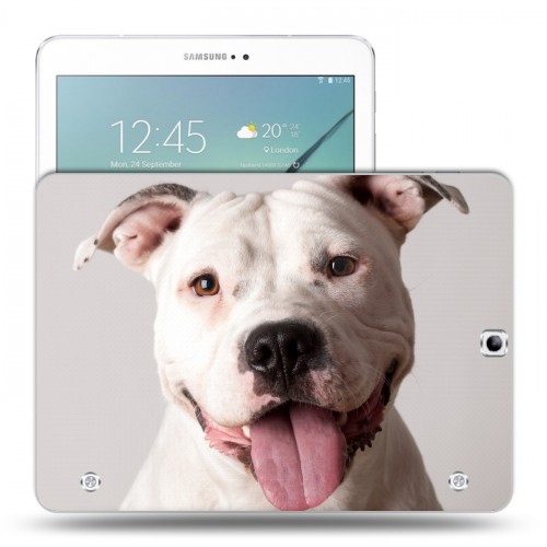 Дизайнерский силиконовый чехол для Samsung Galaxy Tab S2 9.7 Собаки