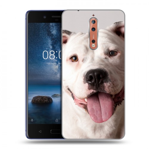 Дизайнерский пластиковый чехол для Nokia 8 Собаки