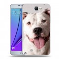 Дизайнерский пластиковый чехол для Samsung Galaxy Note 2 Собаки