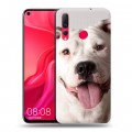 Дизайнерский пластиковый чехол для Huawei Nova 4 Собаки