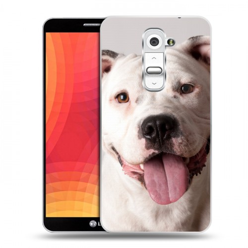 Дизайнерский пластиковый чехол для LG Optimus G2 Собаки