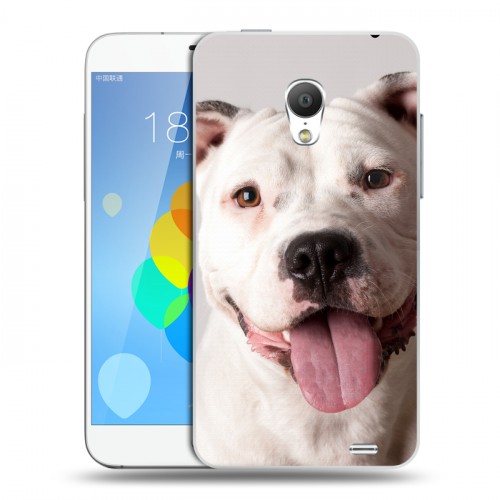 Дизайнерский силиконовый чехол для  Meizu MX3 Собаки