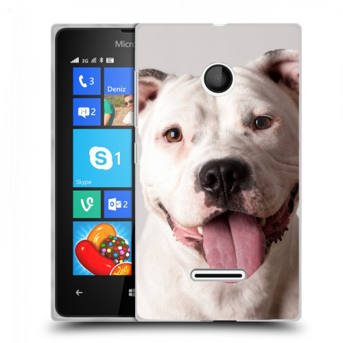 Дизайнерский пластиковый чехол для Microsoft Lumia 435 Собаки