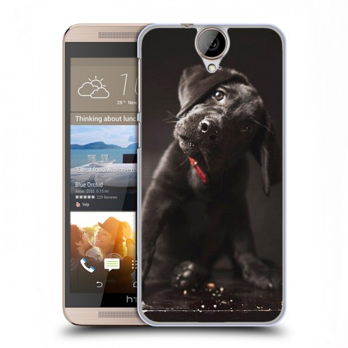 Дизайнерский силиконовый чехол для HTC One E9+ Щенки