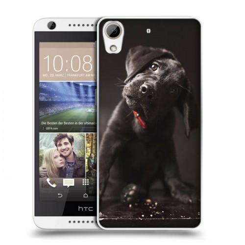 Дизайнерский силиконовый чехол для HTC Desire 626 Щенки