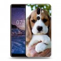 Дизайнерский пластиковый чехол для Nokia 7 Plus Щенки