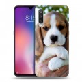 Дизайнерский силиконовый с усиленными углами чехол для Xiaomi Mi9 Щенки