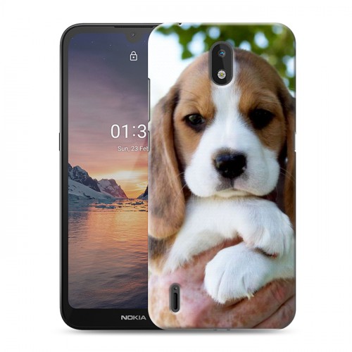 Дизайнерский силиконовый чехол для Nokia 1.3 Щенки