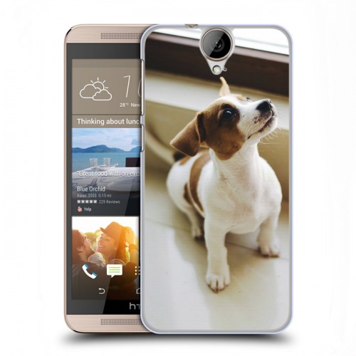 Дизайнерский пластиковый чехол для HTC One E9+ Щенки