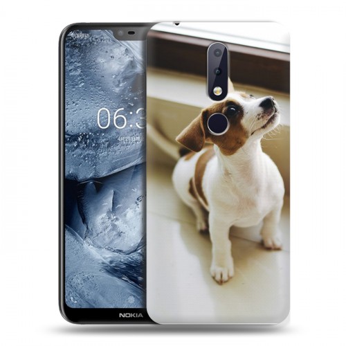 Дизайнерский пластиковый чехол для Nokia 6.1 Plus Щенки