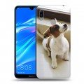 Дизайнерский пластиковый чехол для Huawei Y6 (2019) Щенки