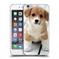 Дизайнерский силиконовый чехол для Iphone 6 Plus/6s Plus Щенки