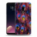 Дизайнерский пластиковый чехол для Meizu 15 Plus Павлины